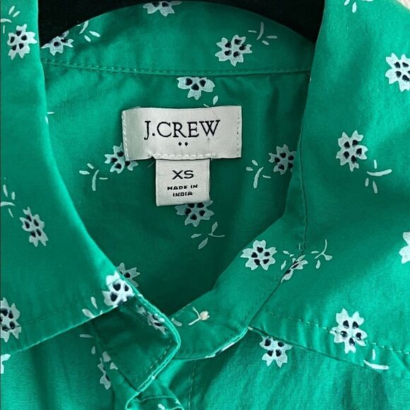 J Crew Cotton Button Front Tank Top XS - Picture 2 of 5